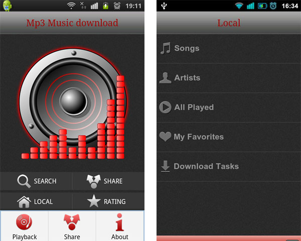 Free Mp3 Downloads For Android Market